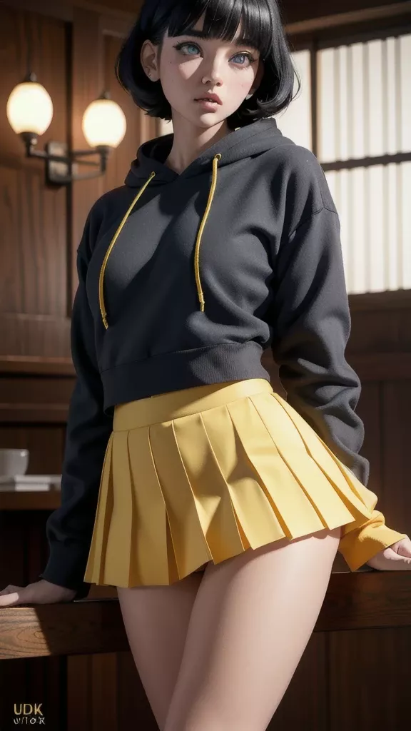 stylish Himawari Uzumaki wallpapers for phones