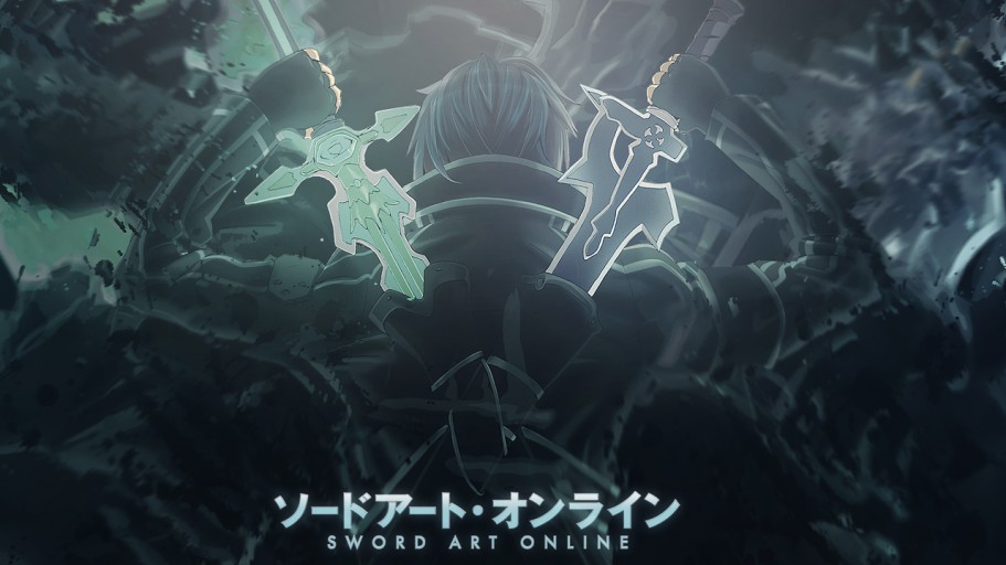 Sword Art Online action wallpaper