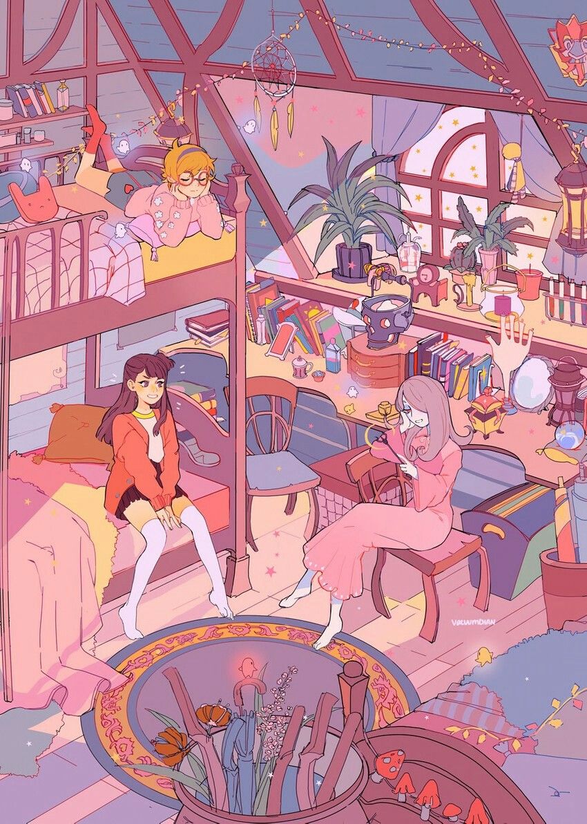 unique Little Witch Academia wallpapers