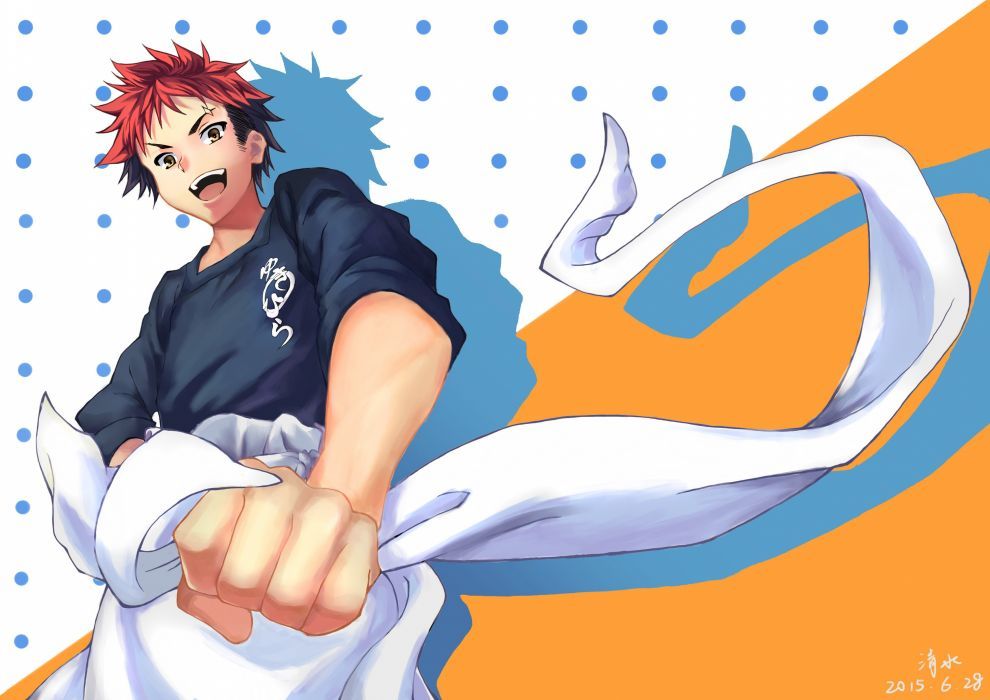 unique Soma Yukihira illustrations