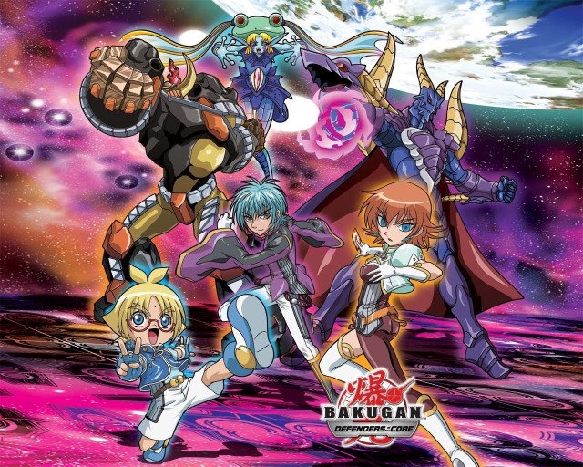 vibrant Bakugan wallpaper designs