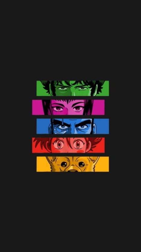 vibrant Cowboy Bebop wallpaper designs