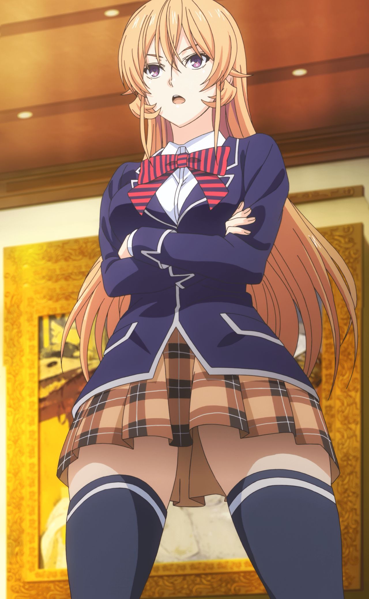 vibrant Erina Nakiri phone wallpapers