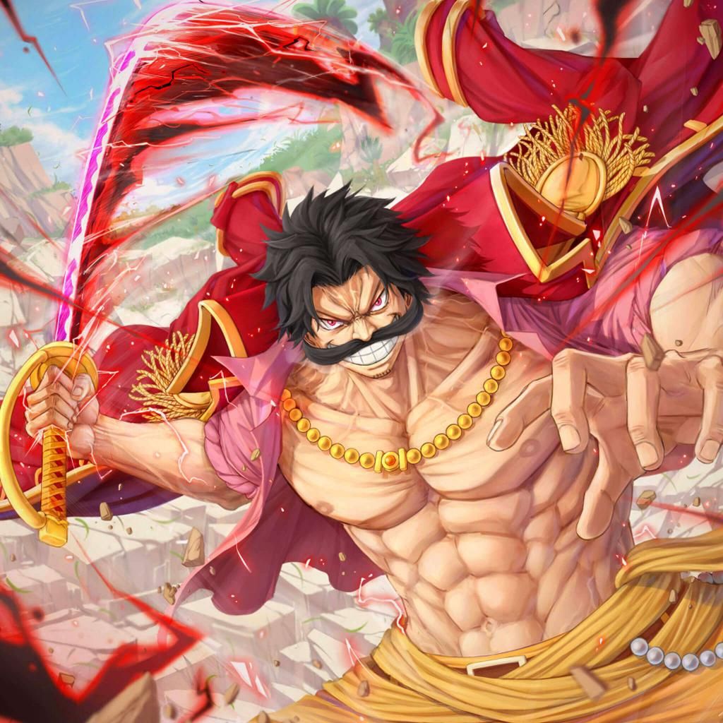 vibrant Gol D Roger wallpaper