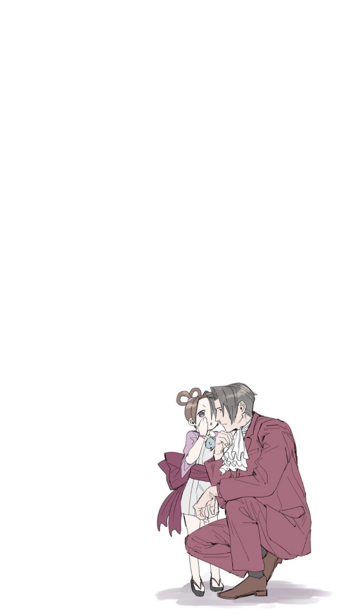 vibrant Miles Edgeworth themed backgrounds
