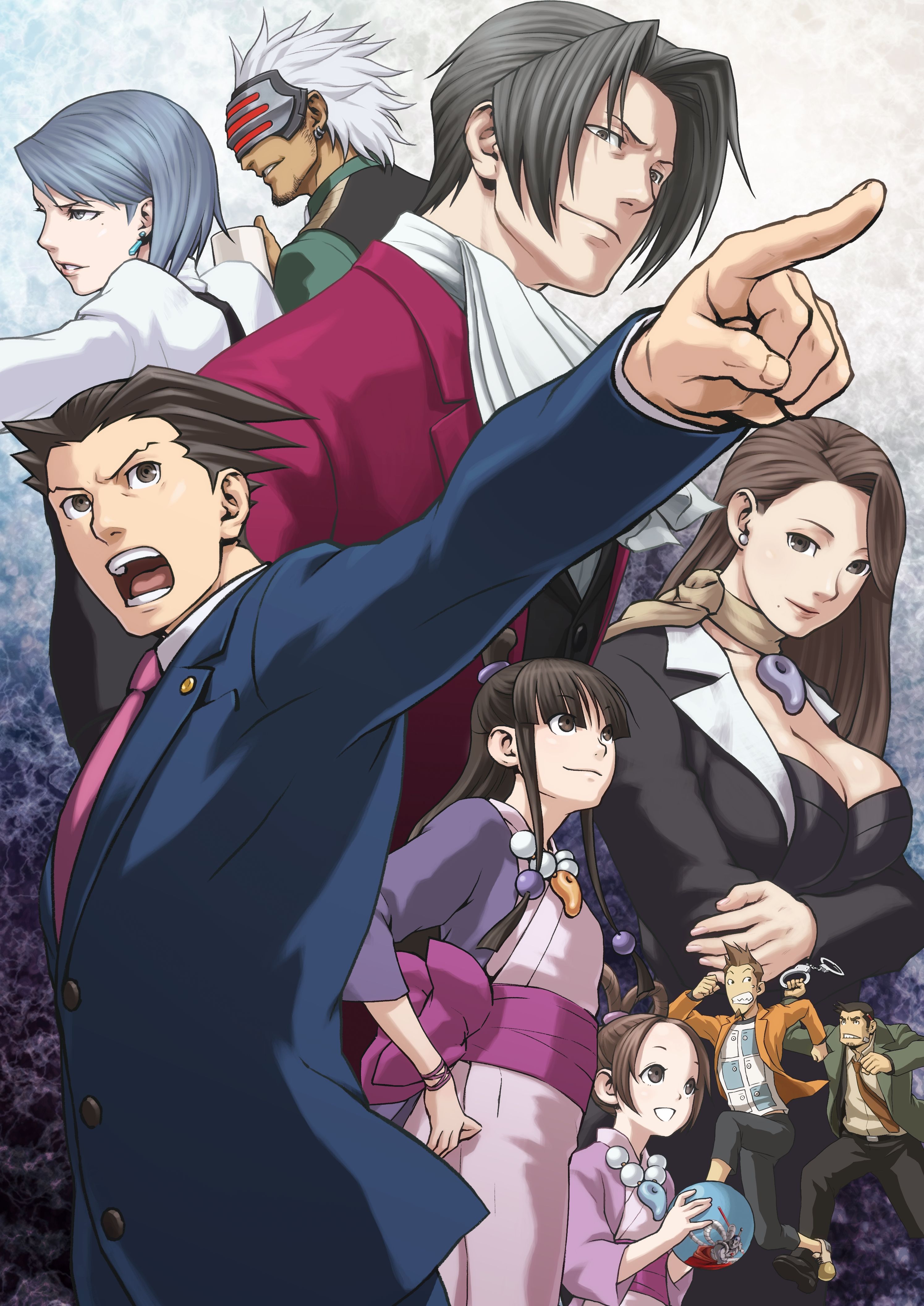 vibrant Phoenix Wright wallpaper for fans