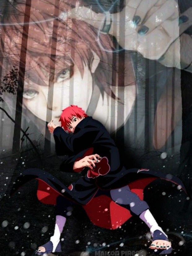 vibrant Sasori wallpaper themes