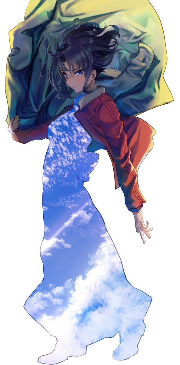 vibrant Shiki Ryougi wallpaper