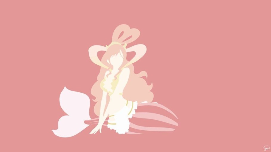 vibrant Shirahoshi wallpaper art