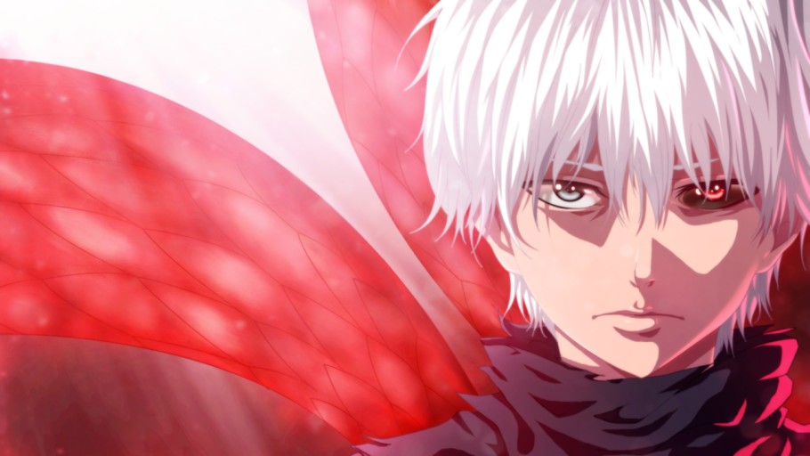 vibrant Tokyo Ghoul wallpaper art