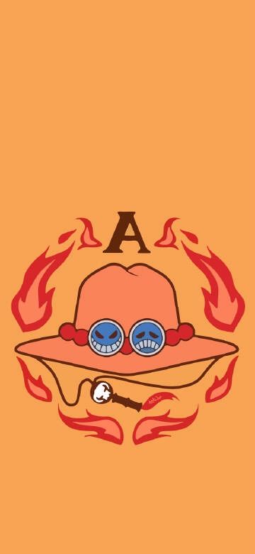 whimsical Portgas D Ace wallpaper artwork