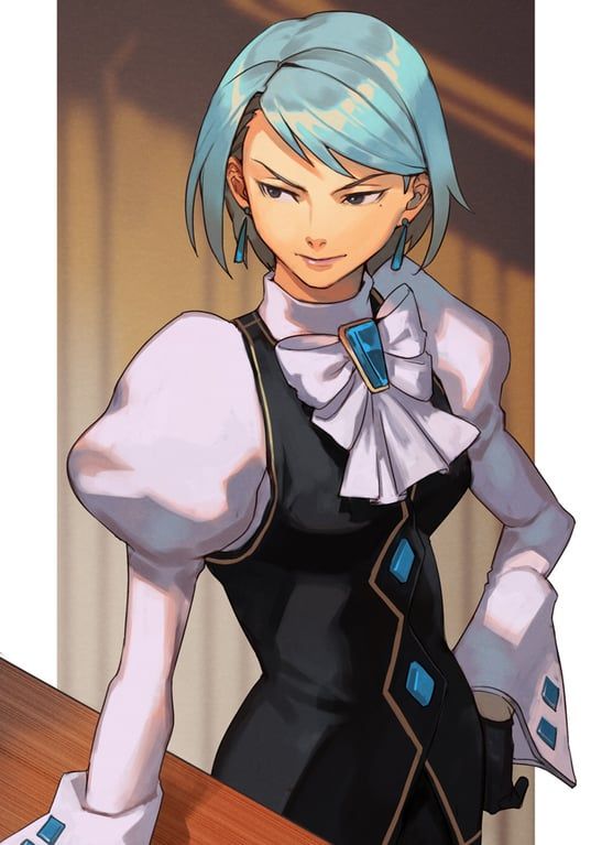 Stunning Franziska von Karma wallpaper to elevate your aesthetic