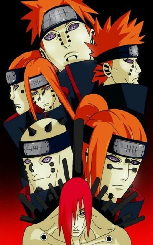 Unbelievable nagato pain wallpaper that captures his dark power
