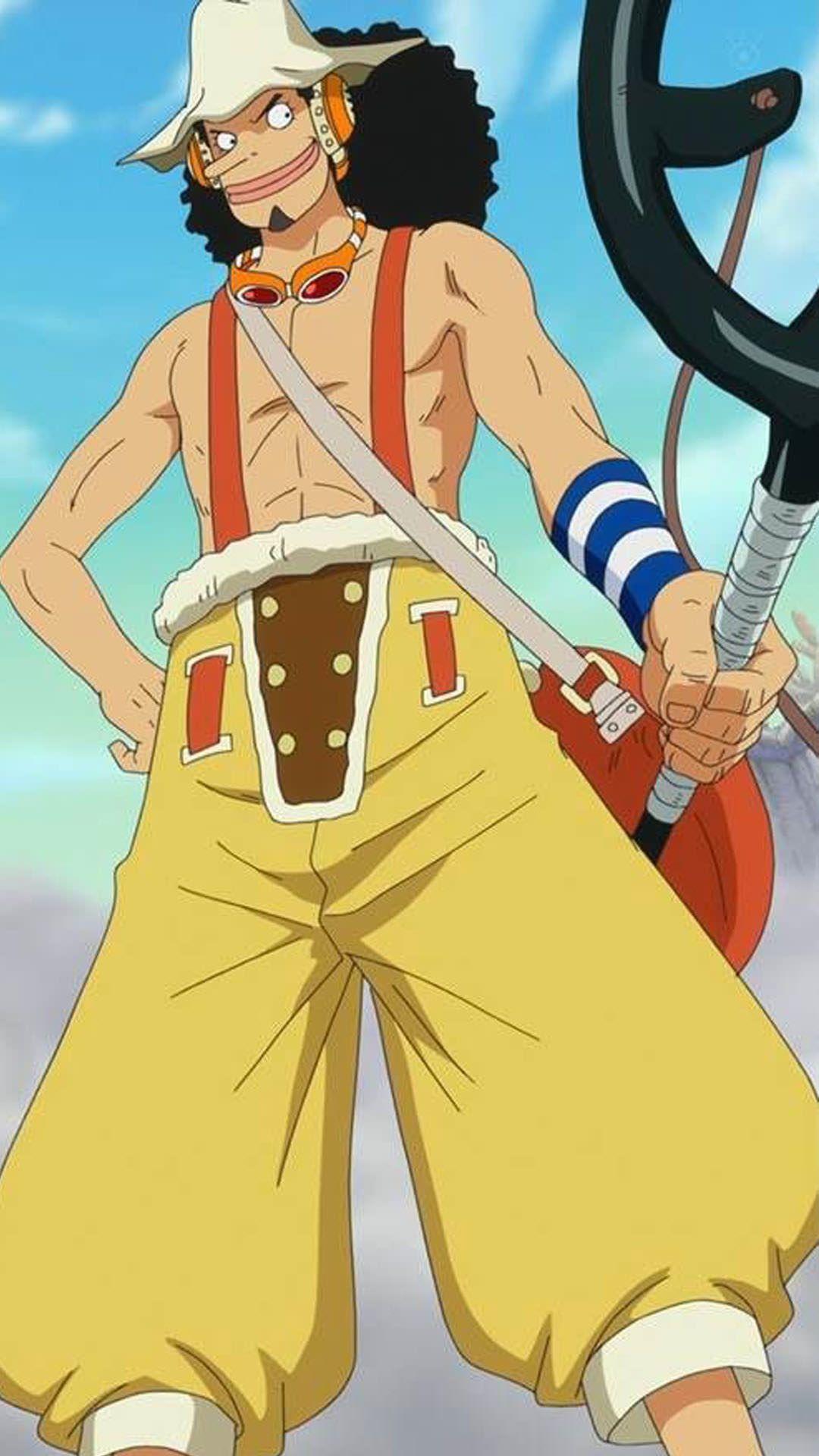 Dive into stunning Usopp wallpaper for one piece fans everywhere